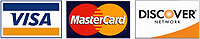 Visa, Mastercard, Discover Credit Cards